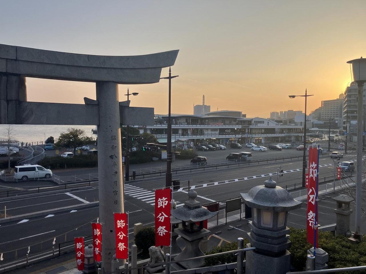 Sky Heart Hotel Shimonoseki Ngoại thất bức ảnh